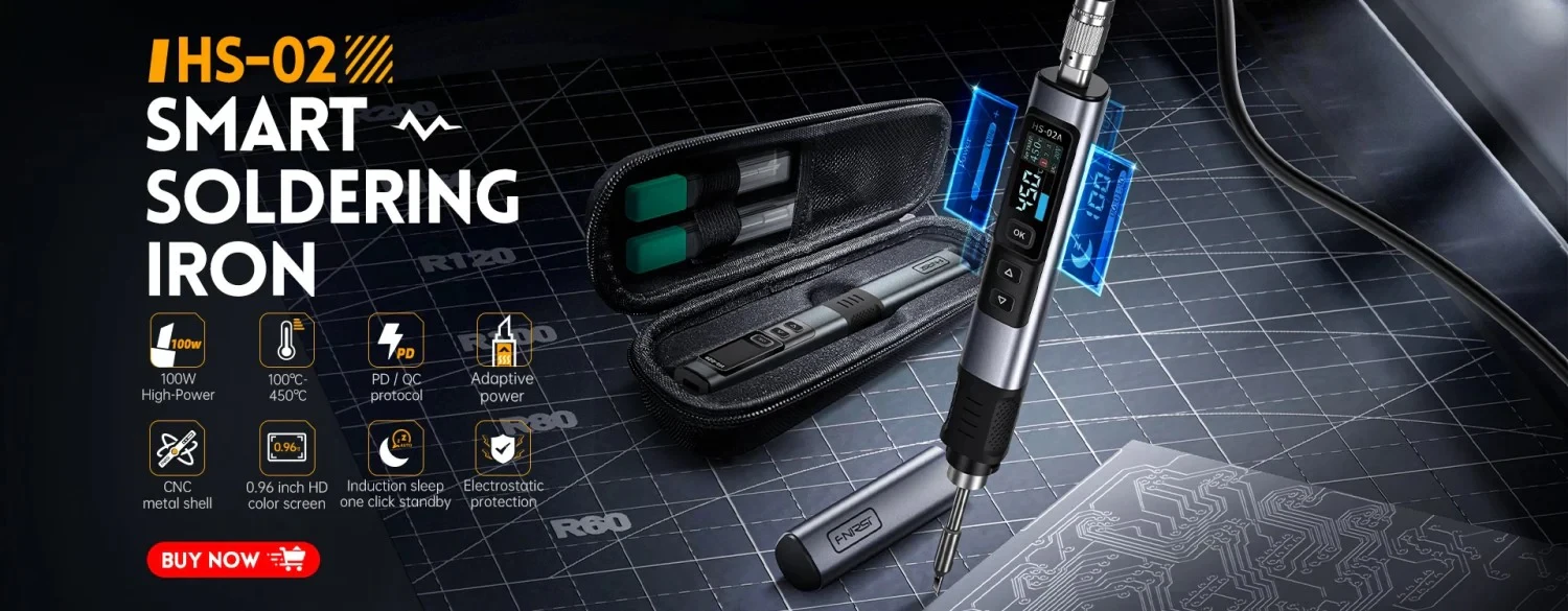 FNIRSI HS-02 Soldering Iron Tips