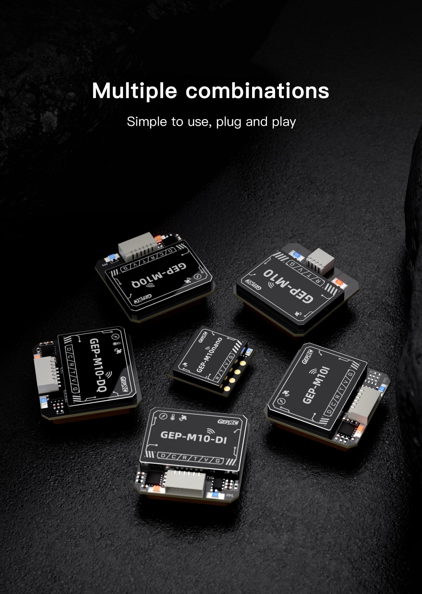 GEPRC M10-DQ GPS Module with Compass