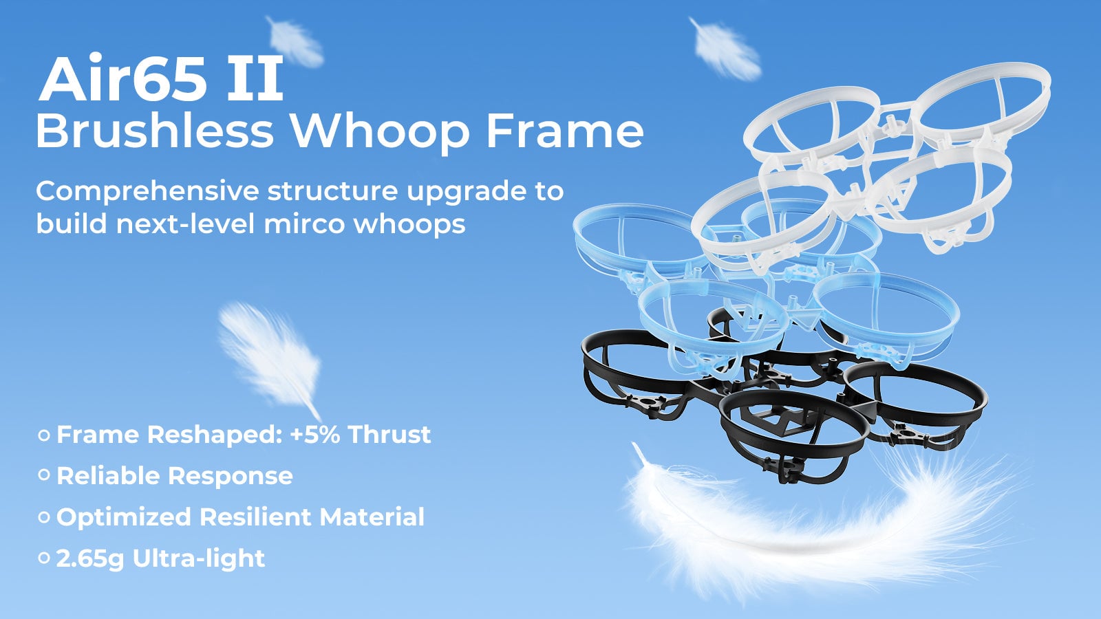 BetaFPV Air65 II Brushless Whoop Frame