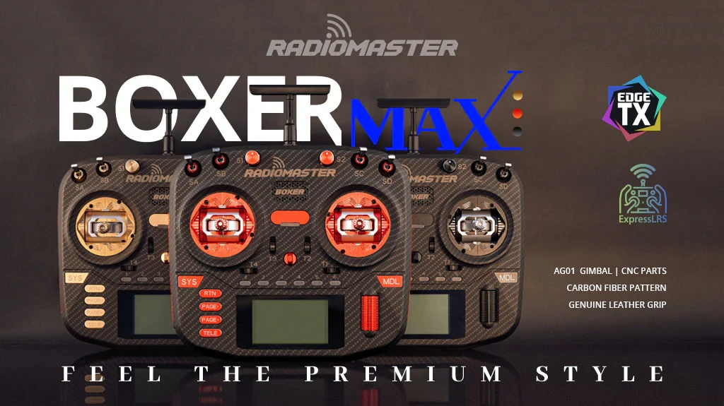 RadioMaster Boxer Max Radio Controller (M2) ELRS