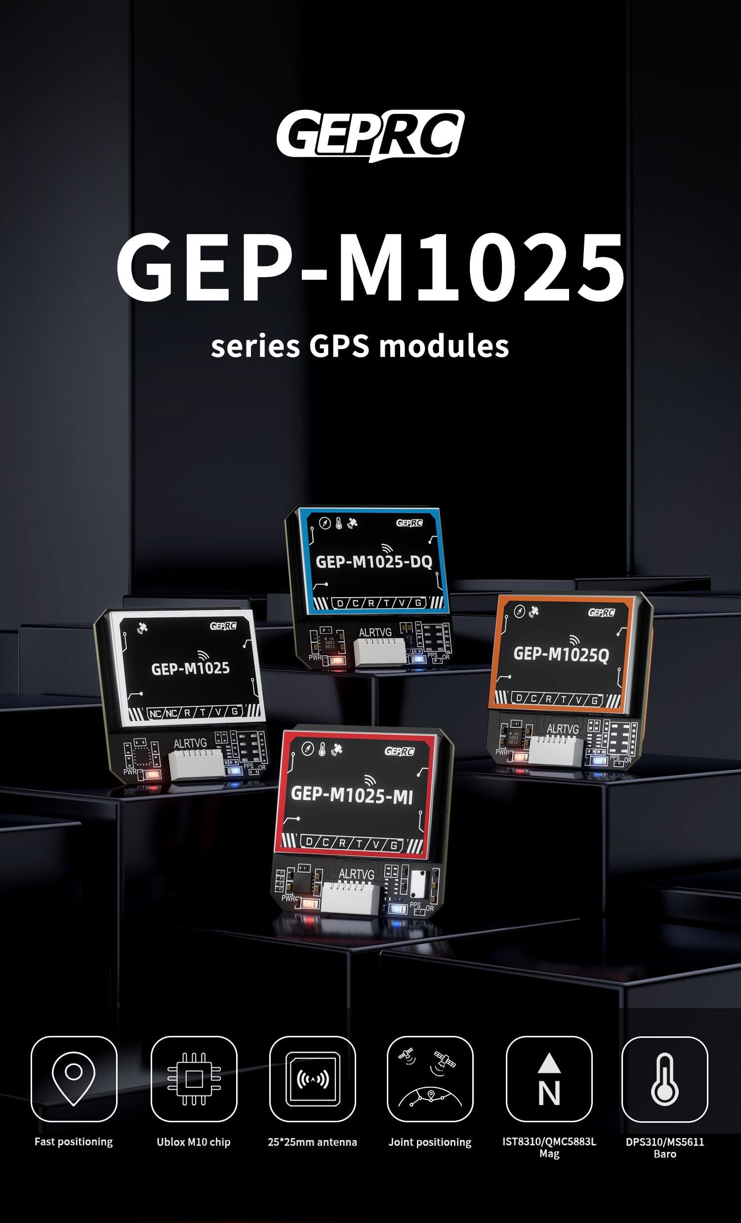 Geprc GEP-M1025-MI GPS Module