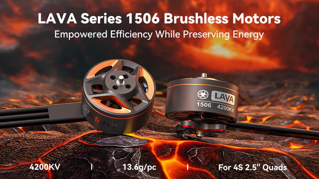 BetaFPV LAVA 1506 4200KV Brushless Motor