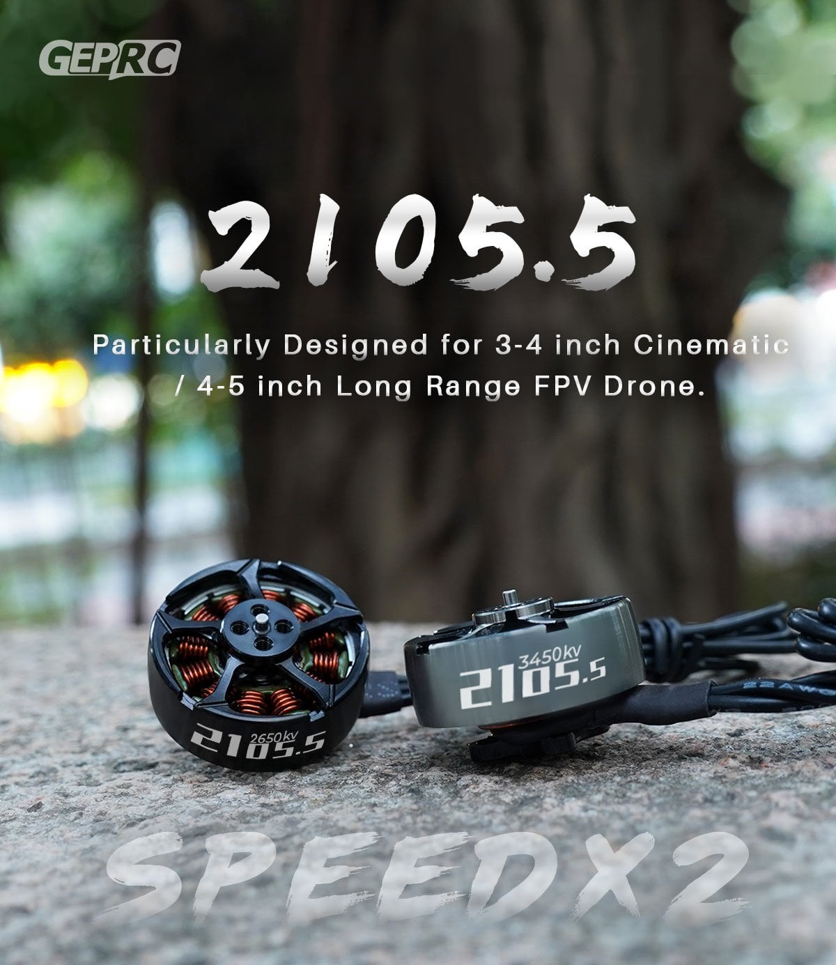 GEPRC SPEEDX2 2105.5 Motor (2650KV / 3450KV)