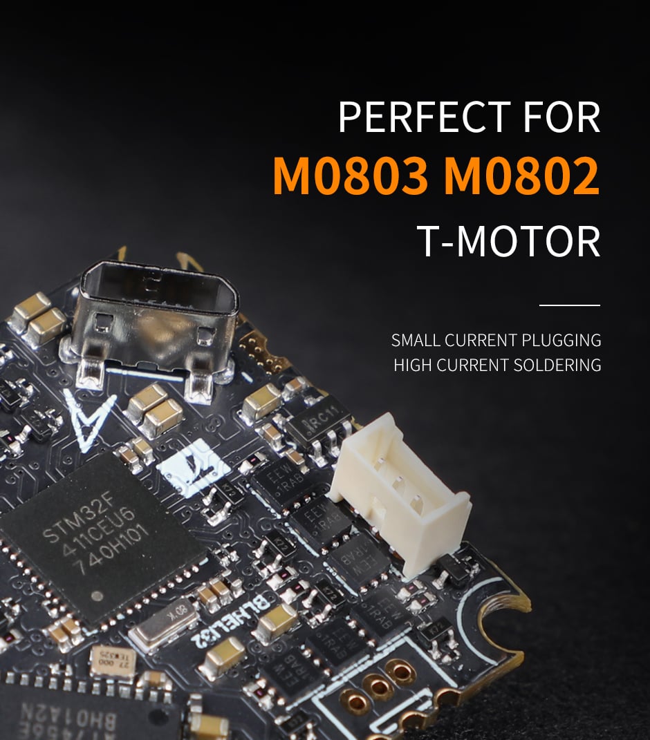 T-Motor F411 AIO 1S 13A Whoop Flight Controller