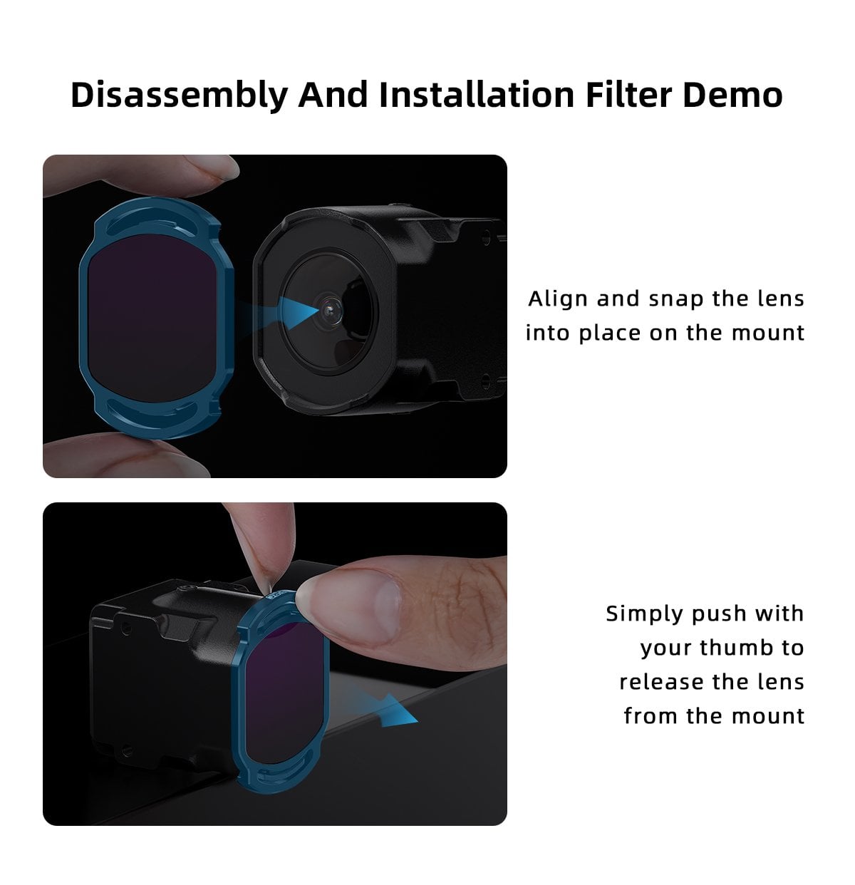 GEPRC UV Filter for DJI O4 Air Unit Pro