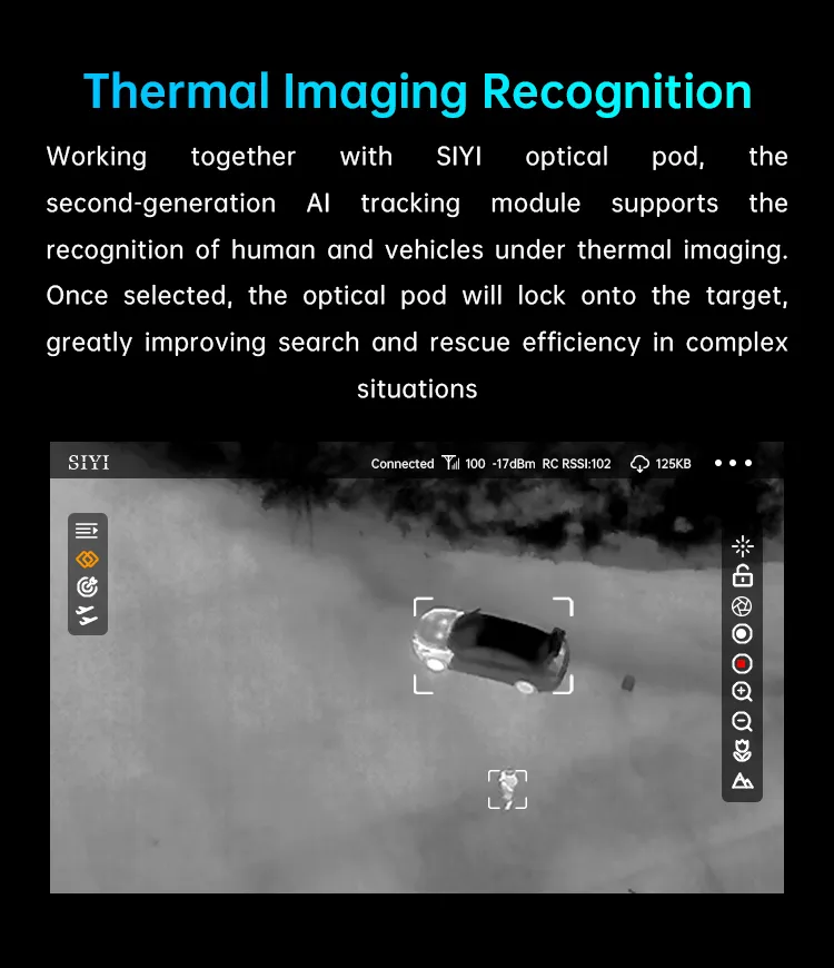 SIYI AI Tracking Module II 10T for Gimbal Cameras