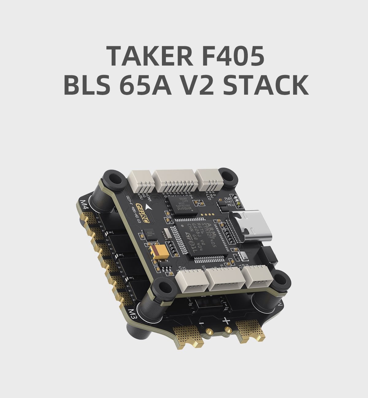 GEPRC TAKER F405 BLS 65A V2 Stack