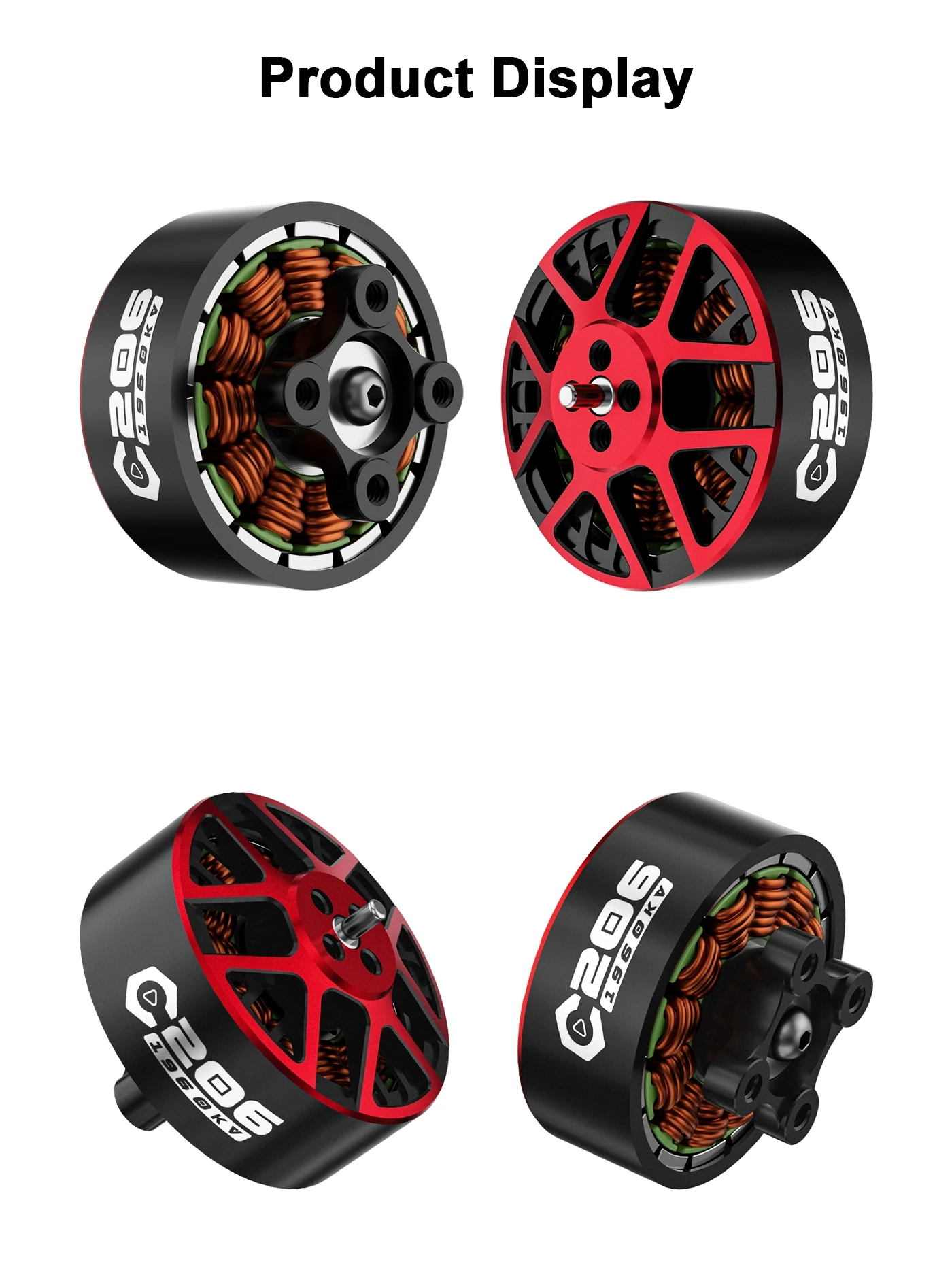 Axisflying C206 2006 6S Cinewhoop Motor