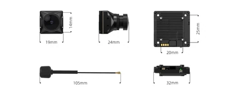 Caddx Walksnail Avatar HD Pro Kit — Dual Antenna (32G, Gyroflow)
