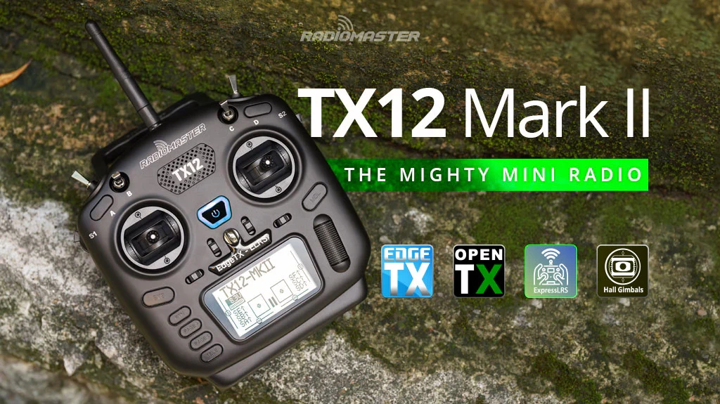 RadioMaster TX12 MKII ELRS/CC2500 Radio Controller