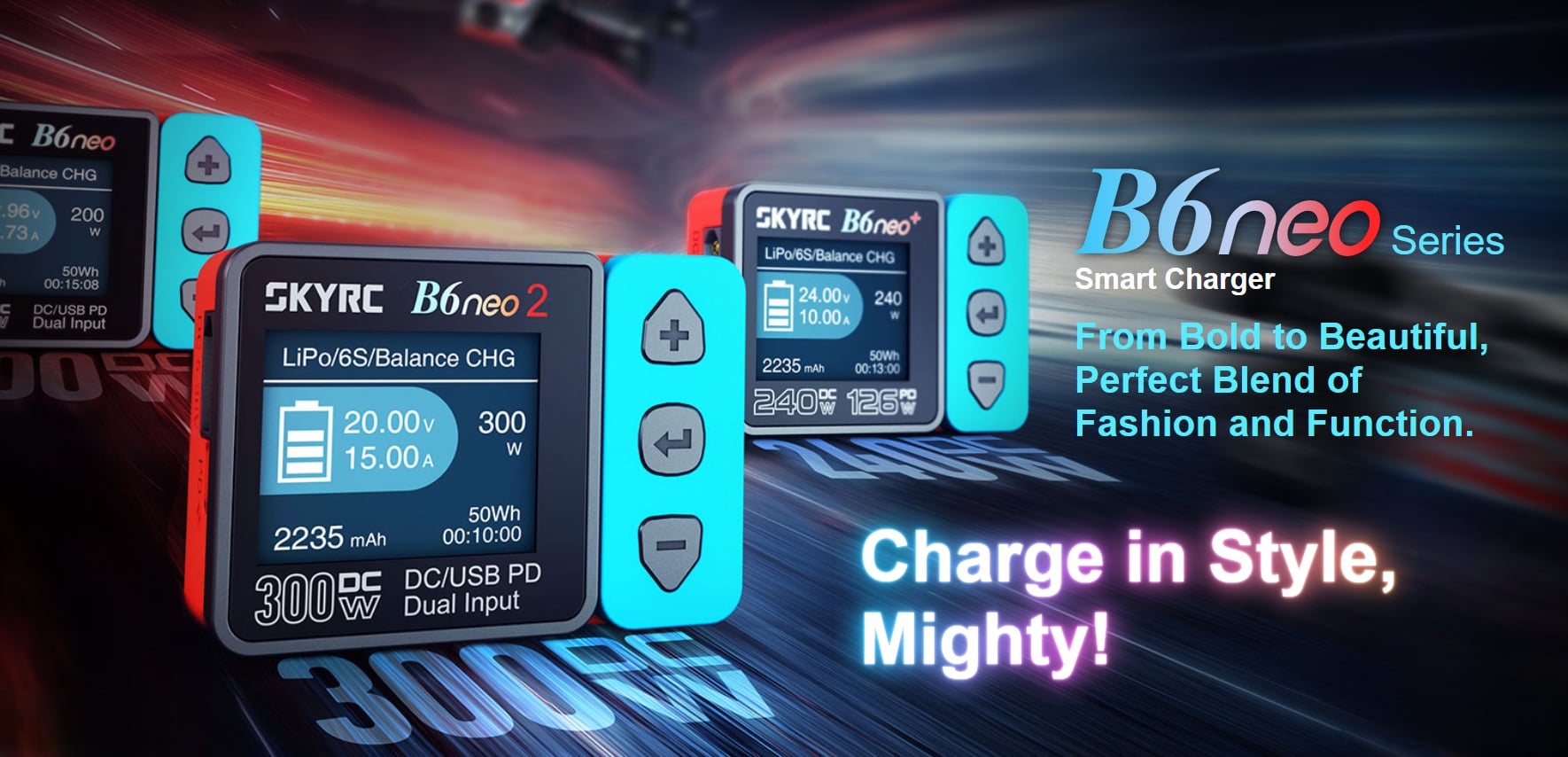 SkyRC B6neo 2 300W Smart Charger