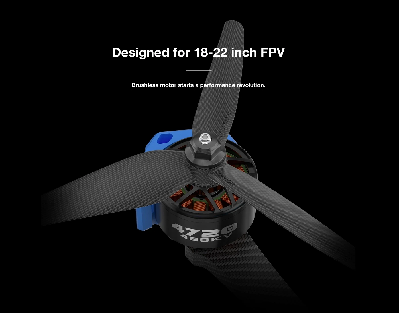 Axisflying AZ4720 420KV 6-8S Brushless Motor