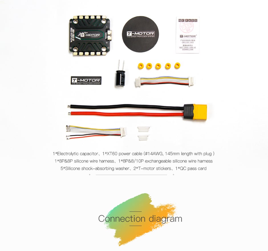 T-Motor V50A 6S BLHeli_32 4-in-1 ESC