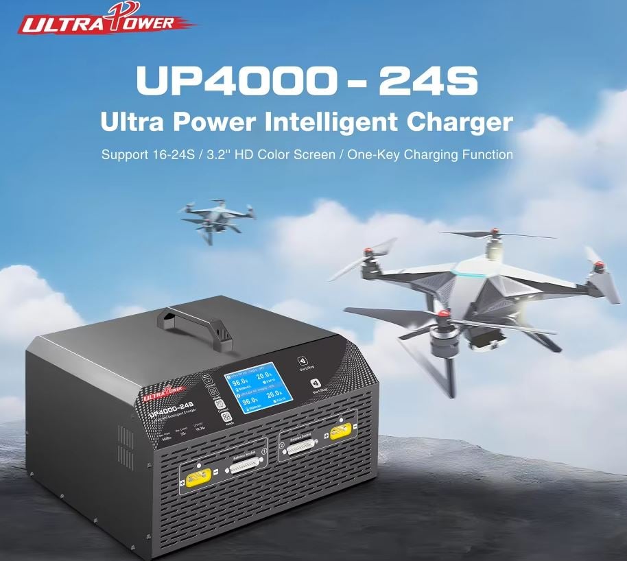 Ultra Power UP4000-24S 4000W 25A 16-24S LiPo/LiHV Charger