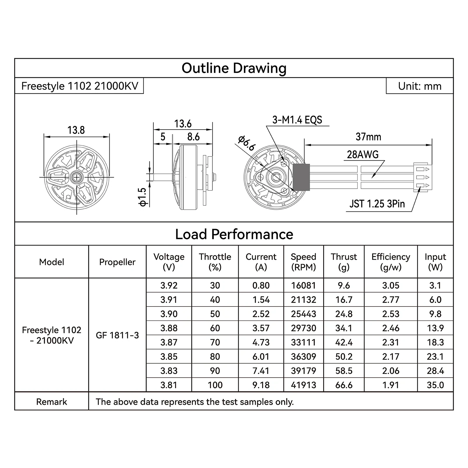 BetaFPV 1102 21000KV 1S Brushless Motor (2026)
