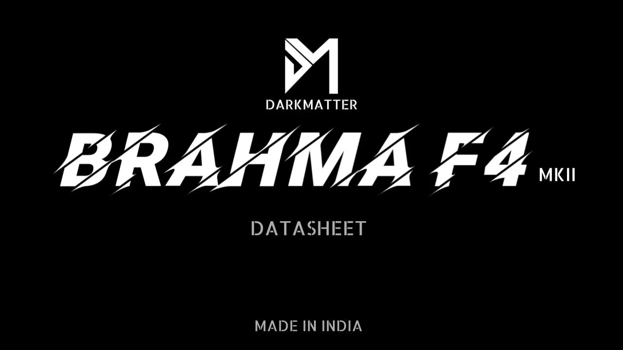 Darkmatter BRAHMA F4 MK-III STM32F405 Flight Controller