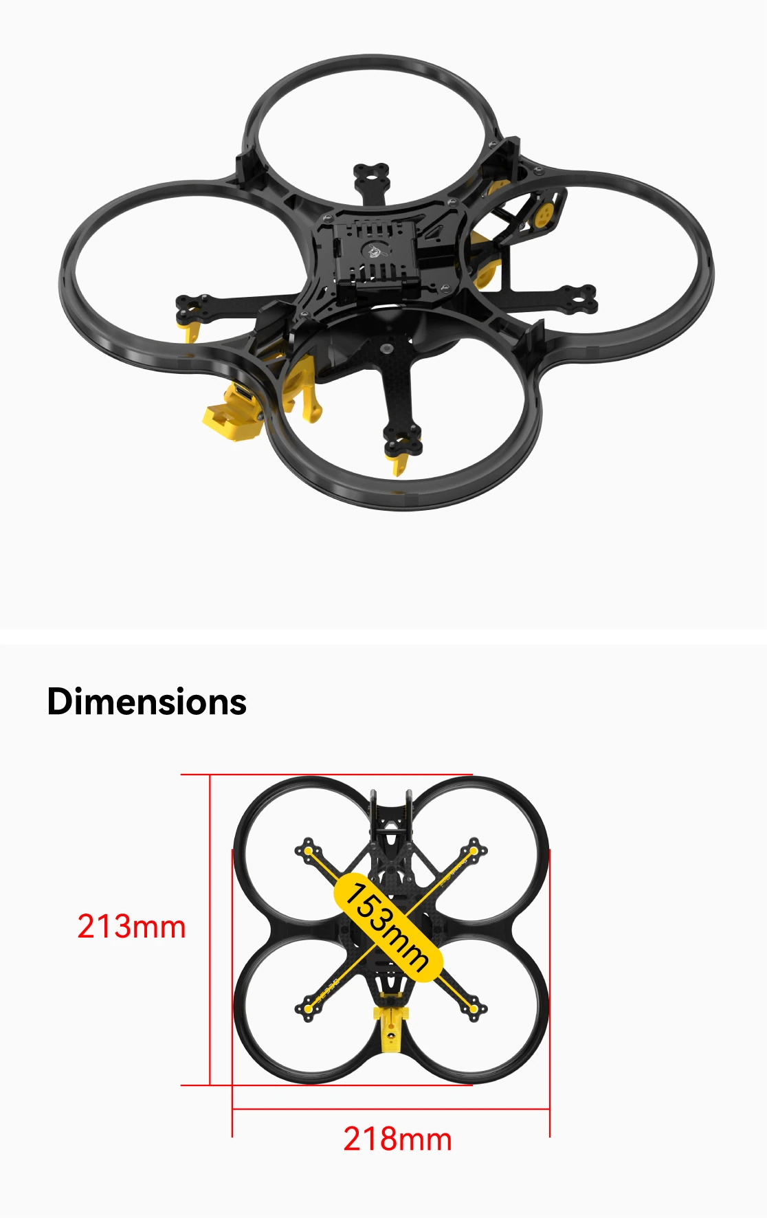 SpeedyBee Bee35 Pro 3.5-Inch Frame