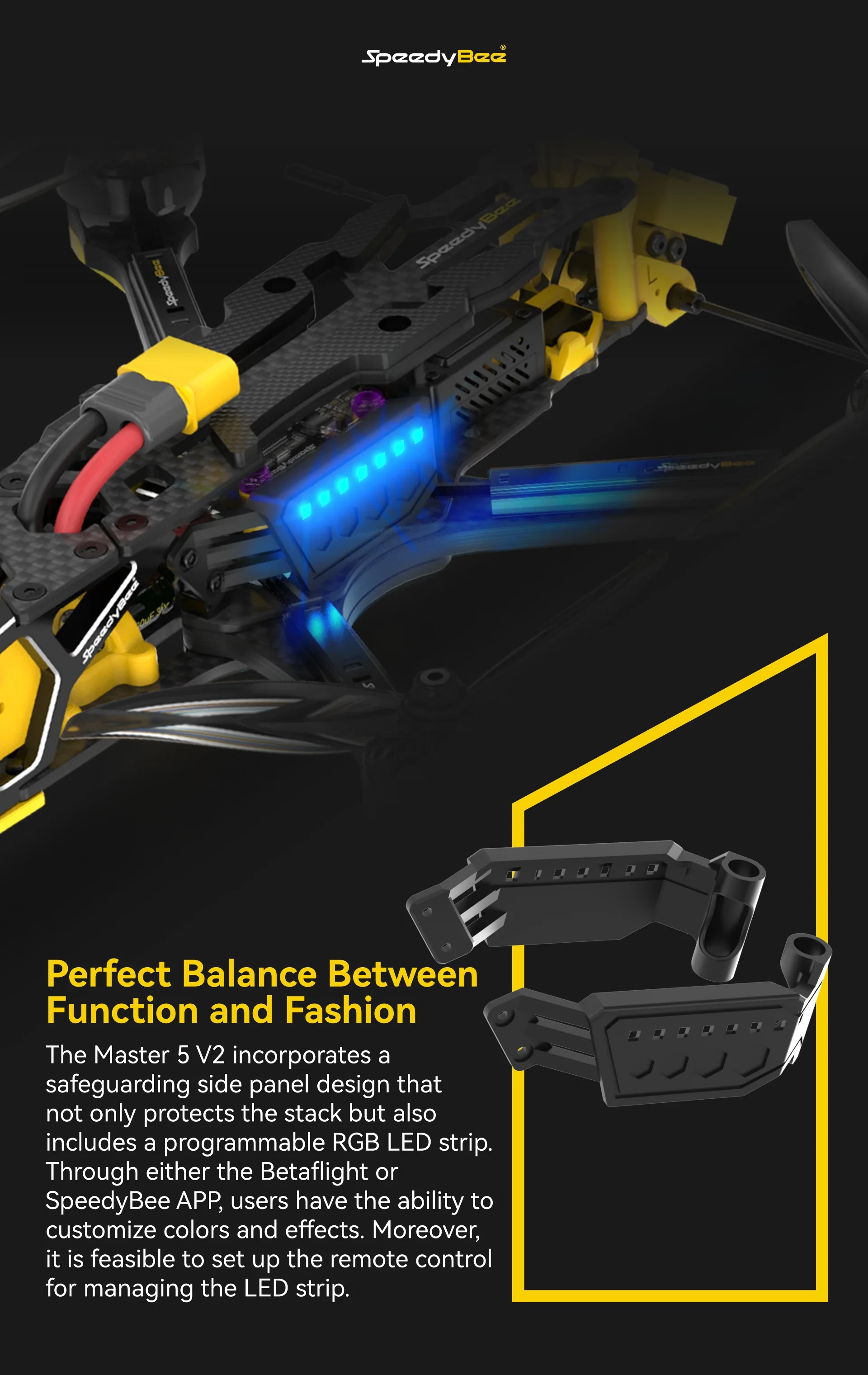 SpeedyBee Master 5 V2 Frame