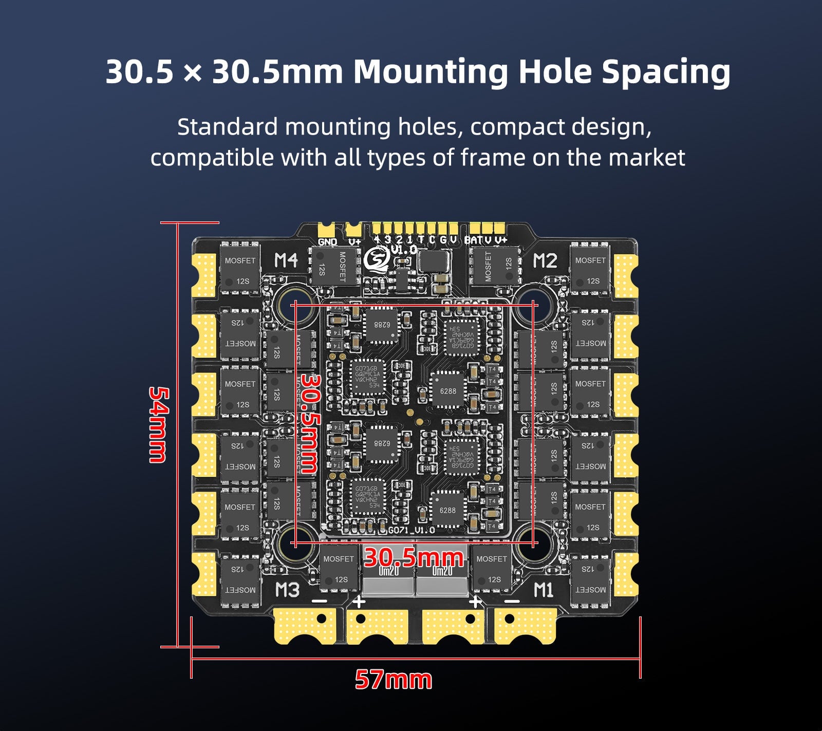 SEQURE E130/E160 G2 12S 130A/160A BLHeli_32 ESC