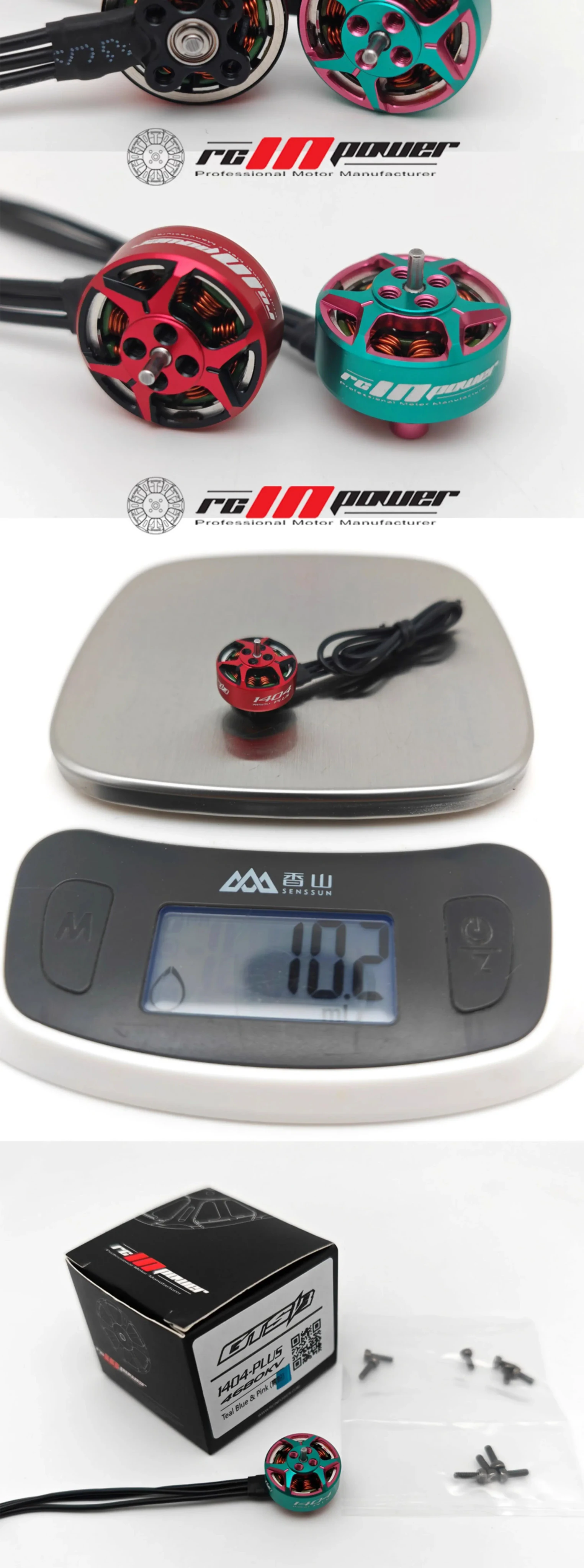 RCINPower GTS V3 1404 Plus 3850KV FPV Motor