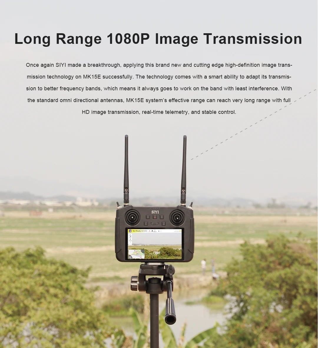 SIYI MK15E 2.4GHz Smart Controller Combo
