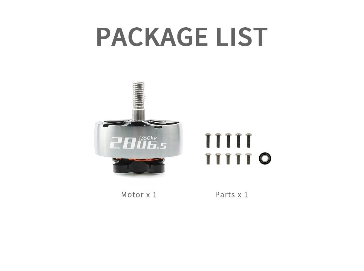 GEPRC SpeedX2 2806.5 Motor – 1350KV/1760KV