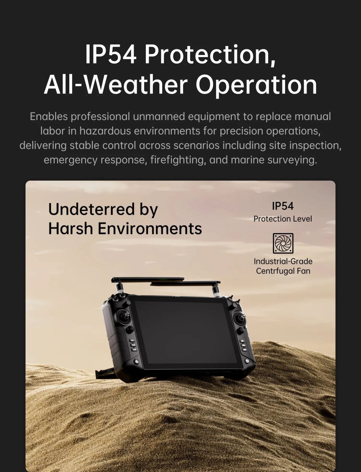 SIYI UniRC 10 Pro Triple-Frequency Smart Controller