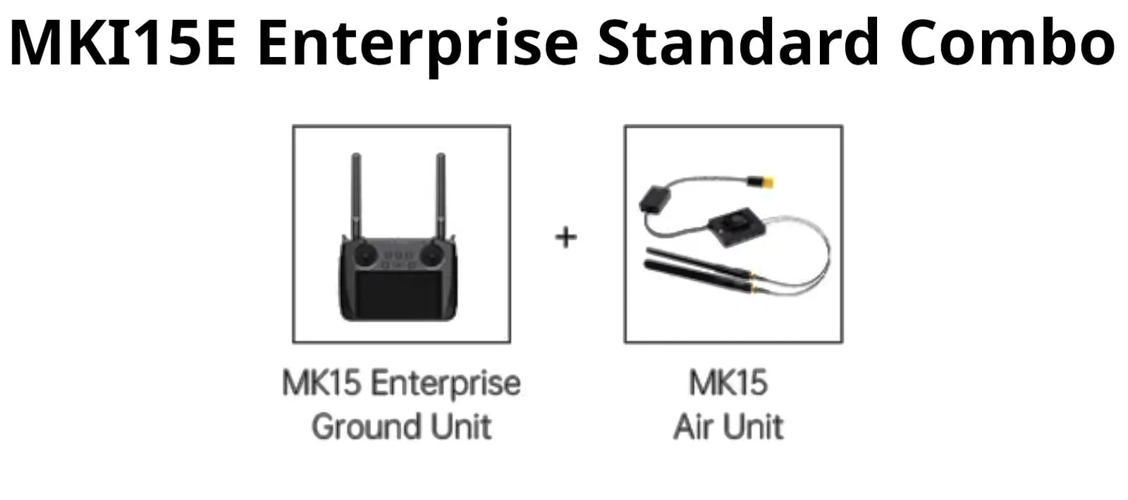SIYI MK15E 2.4GHz Smart Controller Combo