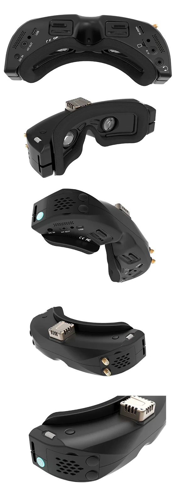 Skyzone SKY04O FPV Goggles with OLED Screen and DVR