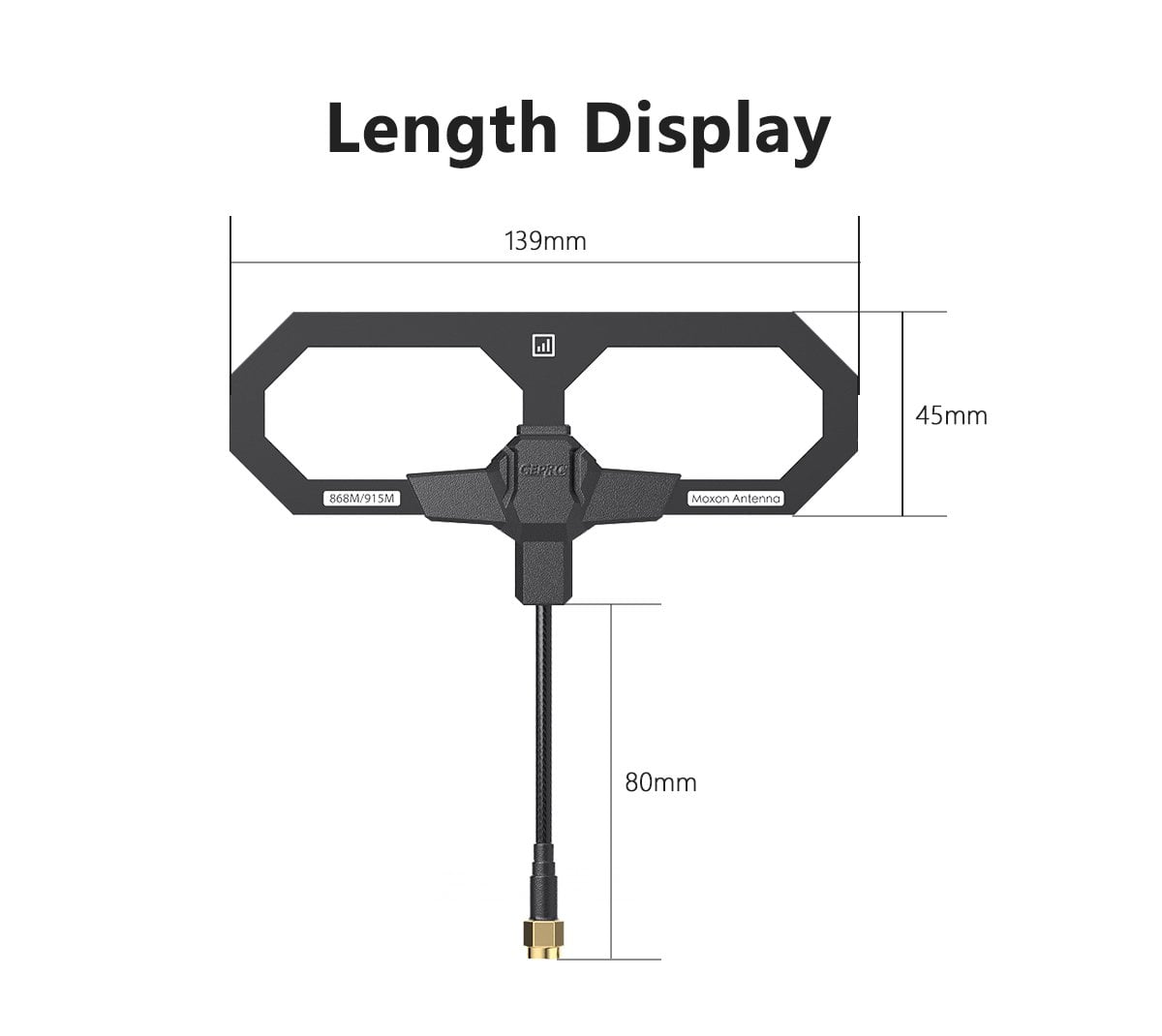 GEPRC 868M/915M Moxon Antenna
