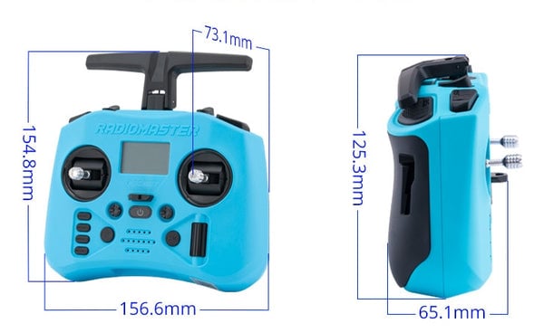 RadioMaster Pocket Crush Radio Controller (ELRS, M2)