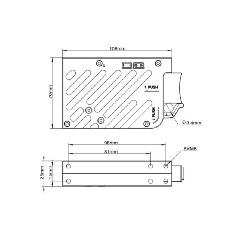 Tarot TL2964 Electronic Thrower 120kg