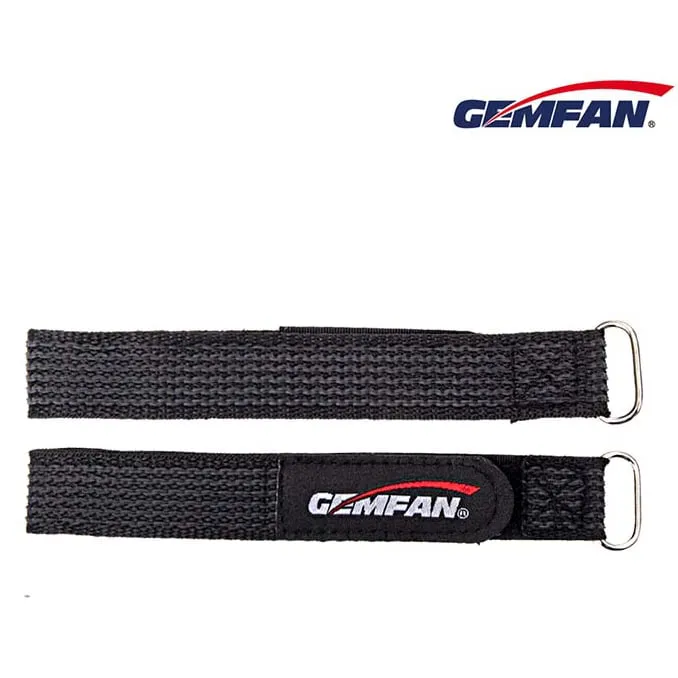 Gemfan Magic Tie Down Battery Strap — Size: 250x20mm / Color: Black