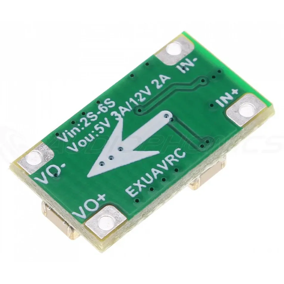 ReadyToSky Micro 2-6S UBEC 5V 3A / 12V 2A