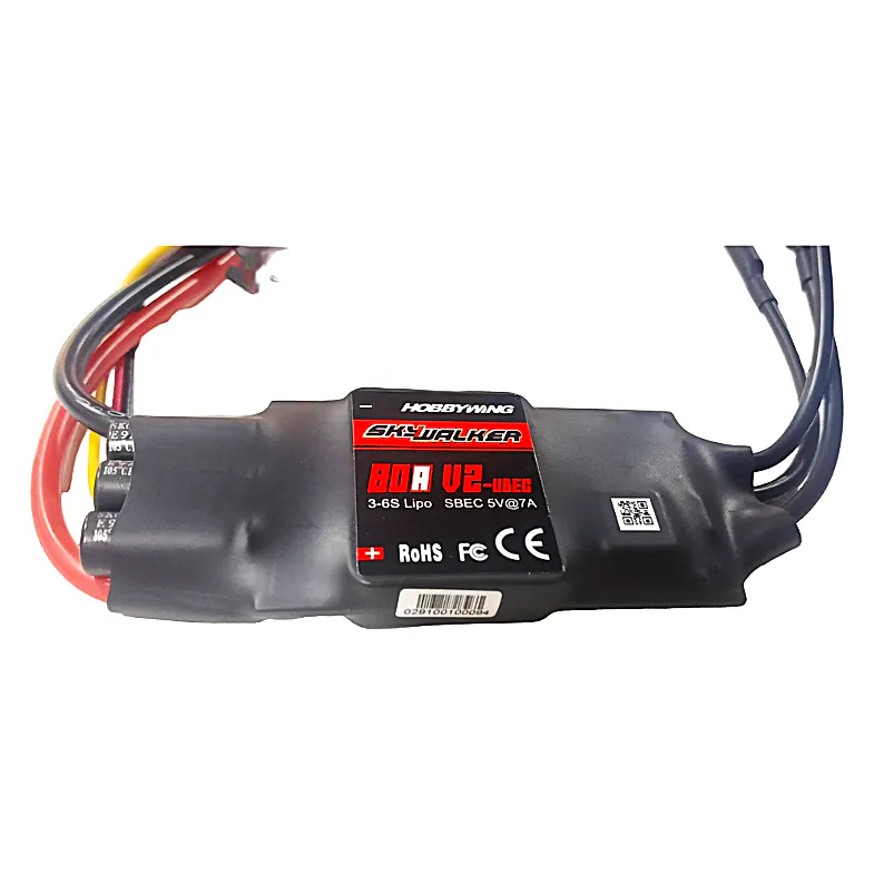 Hobbywing SkyWalker 80A V2 Fixed-Wing ESC with 5A BEC (3-6S)