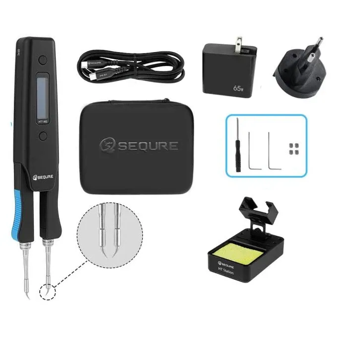 SEQURE HT140 2-in-1 Hot Tweezers with C210 Tips