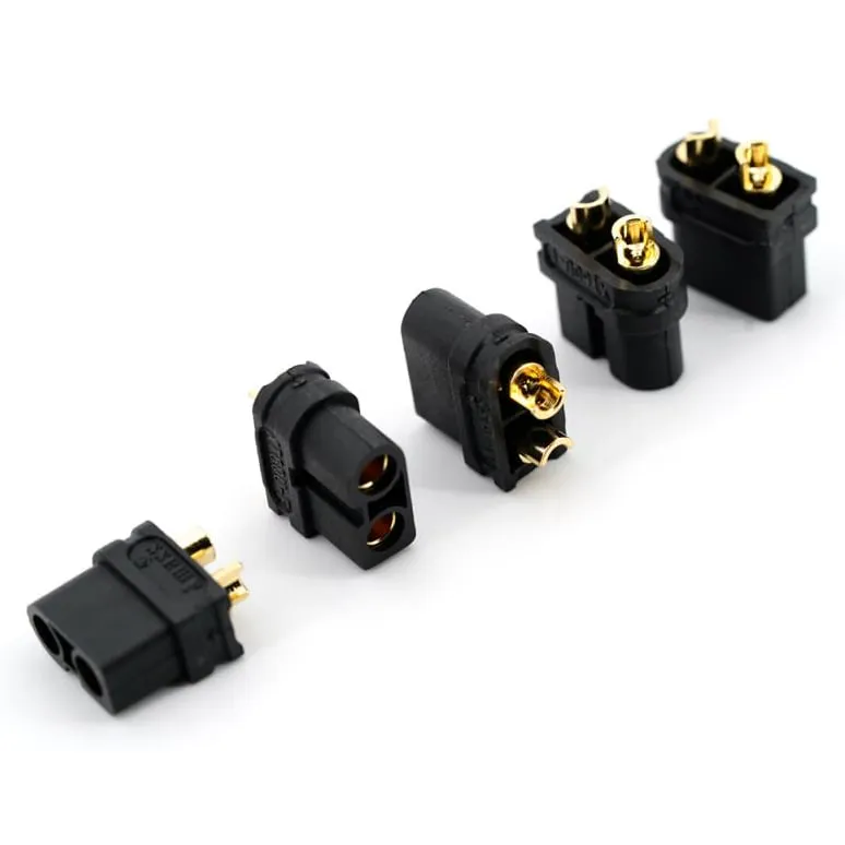 Amass XT60 Female Connector (5 Pack)