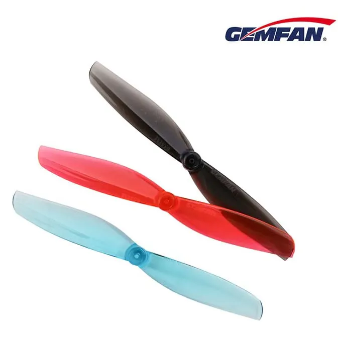 Gemfan 65mm Bi-Blade 2.5" Propeller (Set of 8 — 4CW+4CCW)