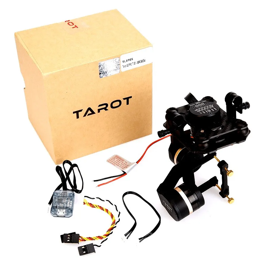 Tarot T-3D V 3-Axis Metal Brushless Gimbal for GoPro HERO5/6/7 TL3T05