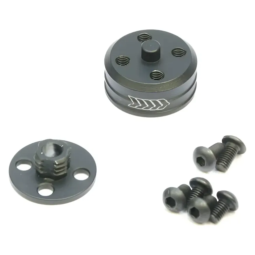 Tarot TL68B42 CNC Aluminium CW Propeller Mount — Color: Black