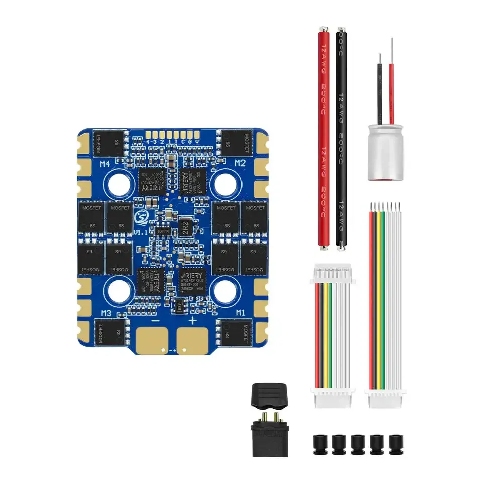 SEQURE Blueson A1 6S 65A AM32 4-in-1 ESC (20×20)