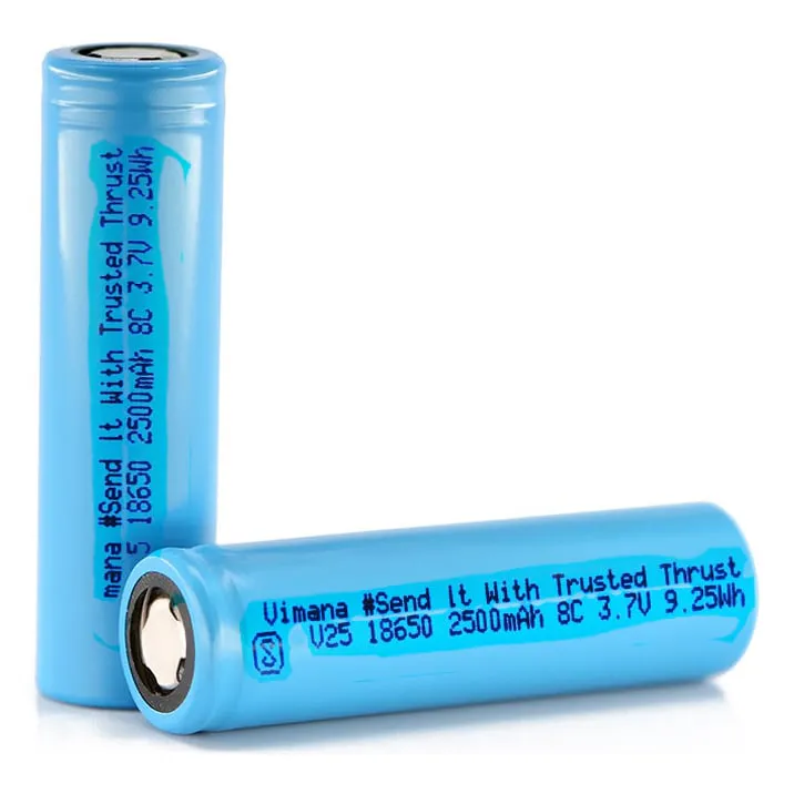 Vimana V25 18650 2500mAh 8C Li-Ion Cell