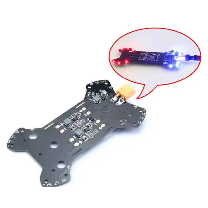 RoboCat 270 Power Distribution Board, 5V/12V BEC & LC Filter