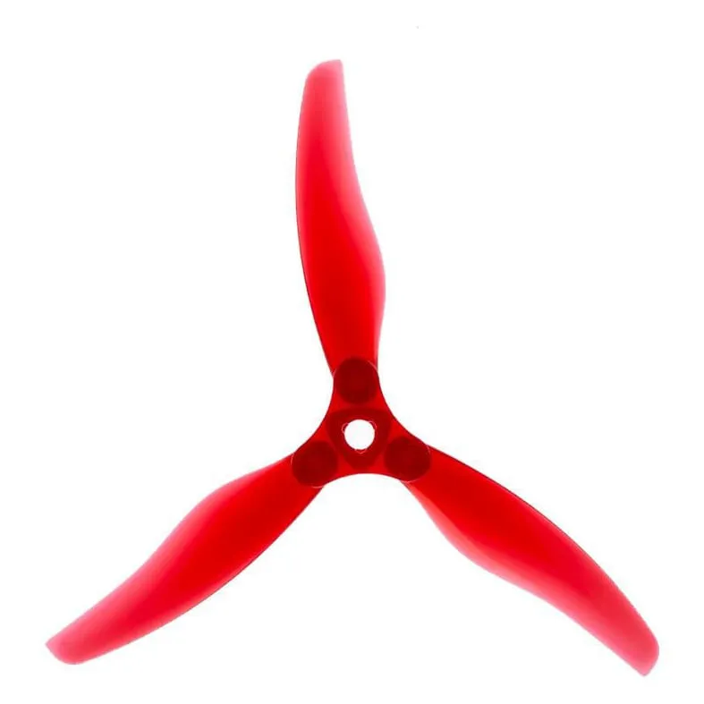 Gemfan Floppy Proppy F6030 3-Blade Propeller (Set of 4 — 2CW+2CCW) — Color: Red