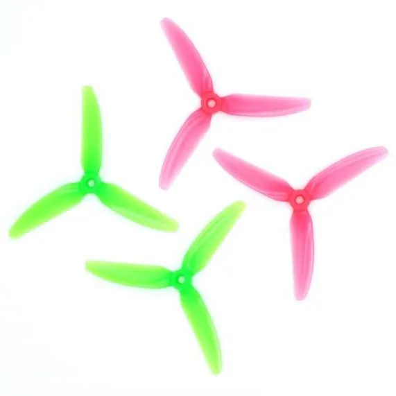 HQProp Ethix S3 Watermelon Propeller — Polycarbonate (2CW+2CCW)