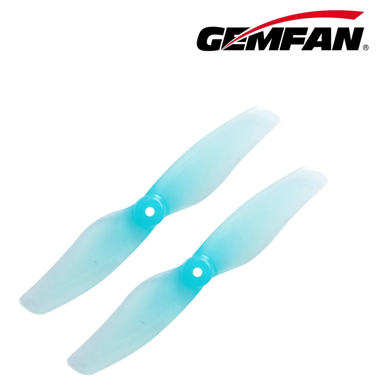 Gemfan Hurricane 2008-2 Propellers — Color: Blue / Shaft: 1.5mm