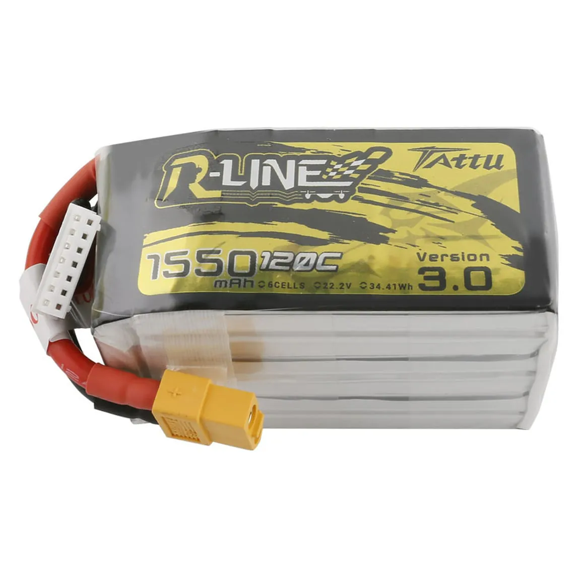 Tattu R-Line V3.0 6S 1550mAh 120C LiPo Battery