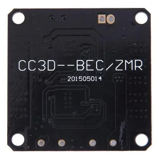 CC3D V2 ZMR PDB with 5V/12V Dual BEC, LC Filter & LED Switch
