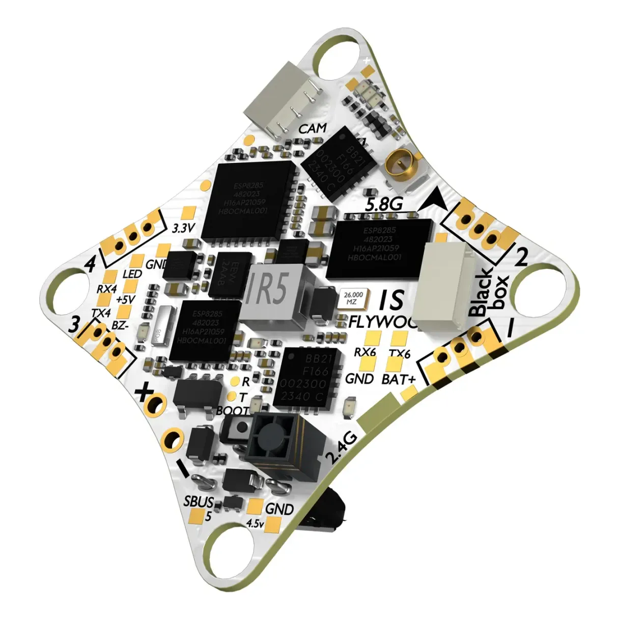 GOKU F405 ERVT 1S 5A 5-in-1 400mW ELRS AIO