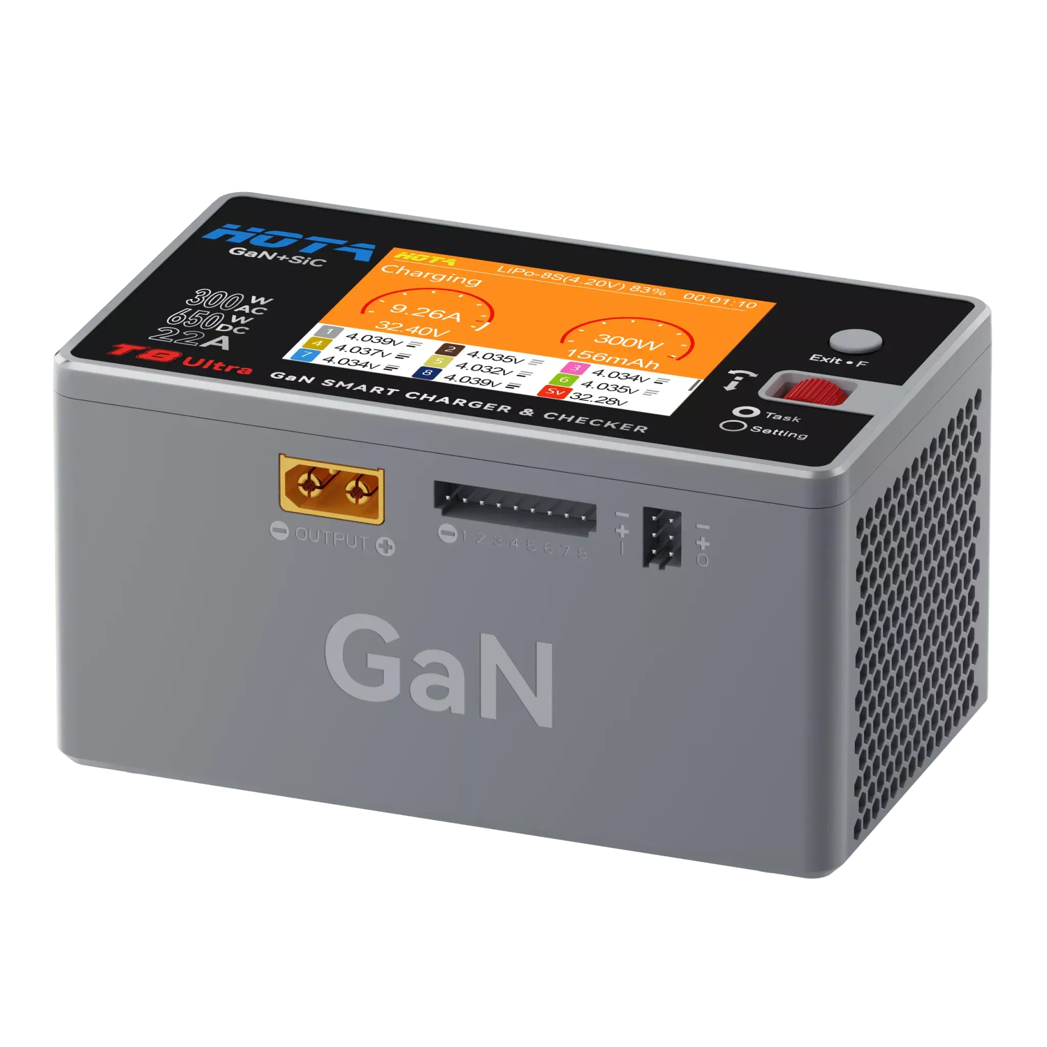 HOTA T8 Ultra GaN Smart Charger 650W